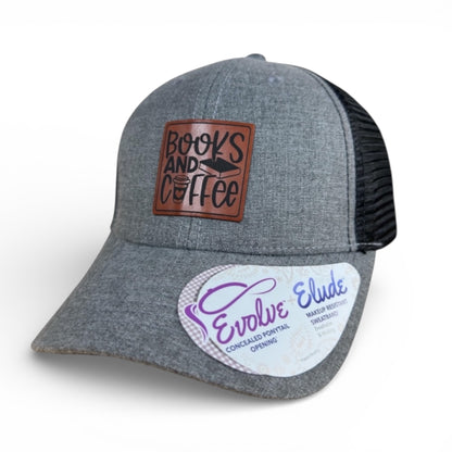 Personalizable Books & Coffee Women's Snapback Hat