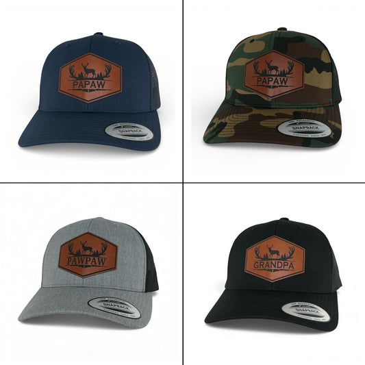 Personalizable Grandpa/Dad Snapback Hat