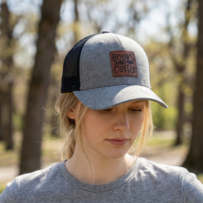 Personalizable Books & Coffee Women's Snapback Hat
