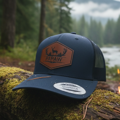 Personalizable Grandpa/Dad Snapback Hat