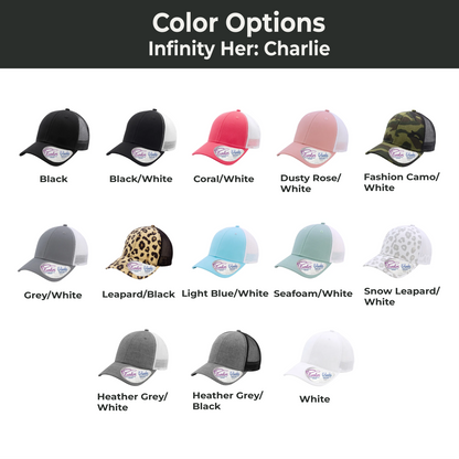 Sea Turtle Ponytail Trucker Hat for Women